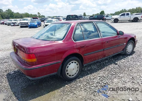 1992 Honda Accord Ex из США, поврежденный, VIN 1HGCB7679NA121942